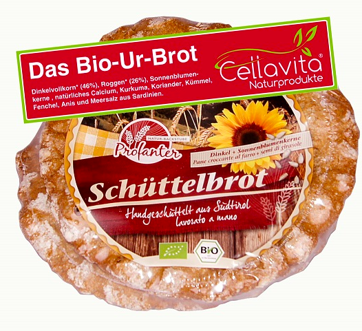 Bio-Dinkel-Schüttelbrot