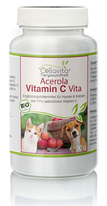 Acerola Vitamin C – für Hunde & Katzen