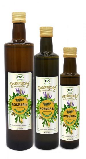 Saatengold-Bio-Feinschmecker-Öle Rosmarin