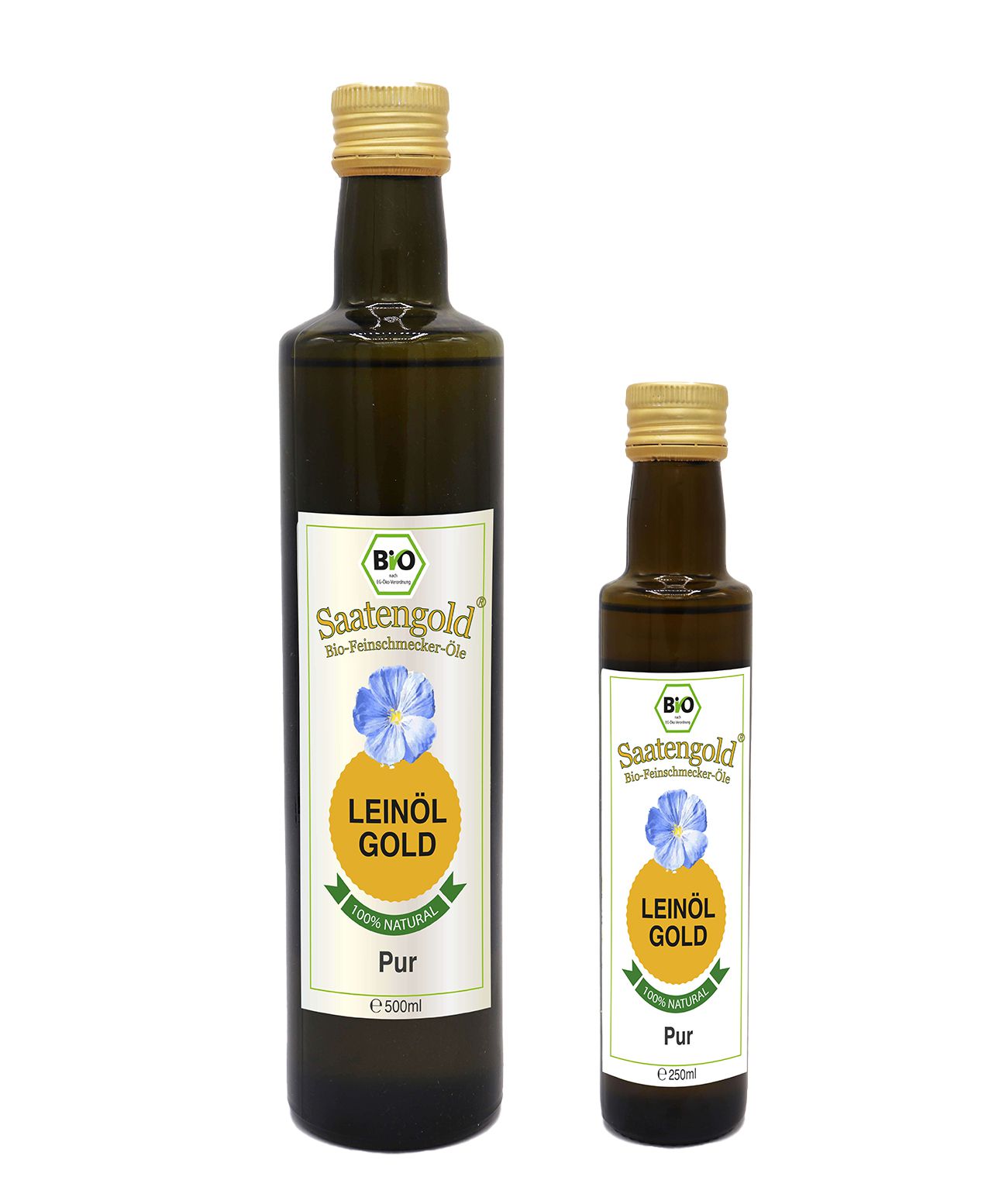 Saatengold-Bio-Feinschmecker-Öle Leinöl Pur Saatengold-Bio-Feinschmecker-Öle Leinöl Pur