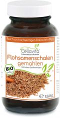 Flohsamenschalen gemahlen (Pulver) – Bio