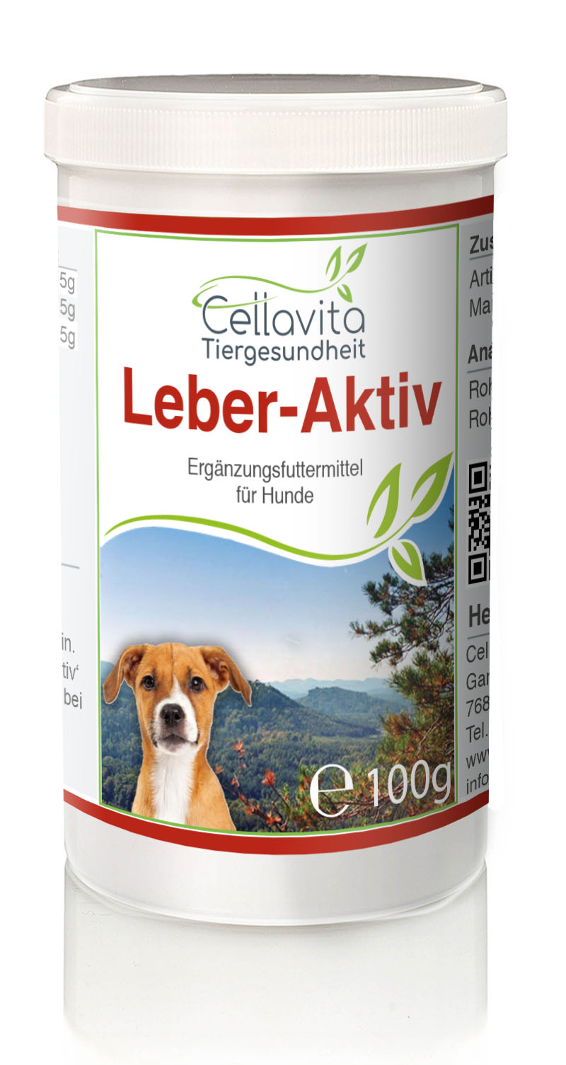 Cellavita Tiergesundheit Leber – Aktiv für Hunde