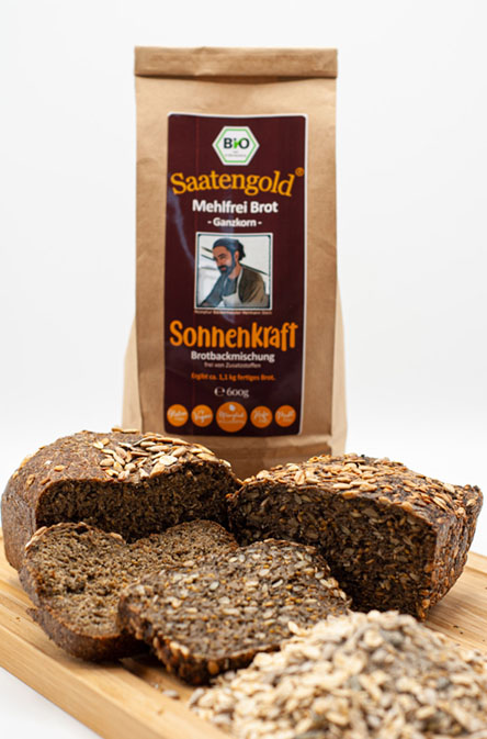 ‚Mehlfreibrot‘ Sonnenkraft Bio Brotbackmischung