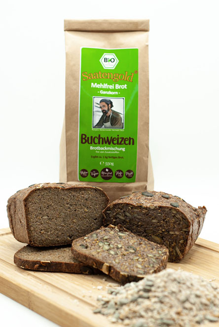 ‚Mehlfreibrot‘ Buchweizen Bio Brotbackmischung