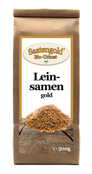 Bio-Leinsamen gold