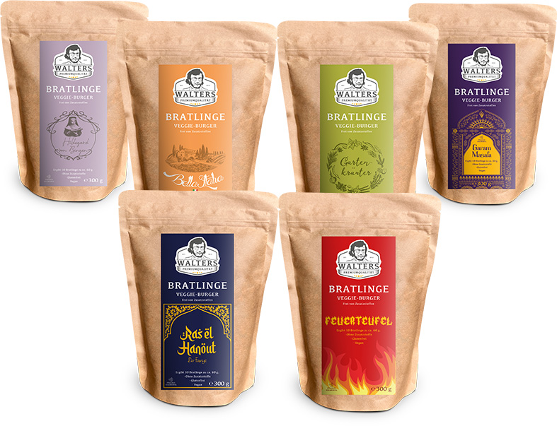 Bratlinge – Veggieburger Bratlinge – Veggieburger