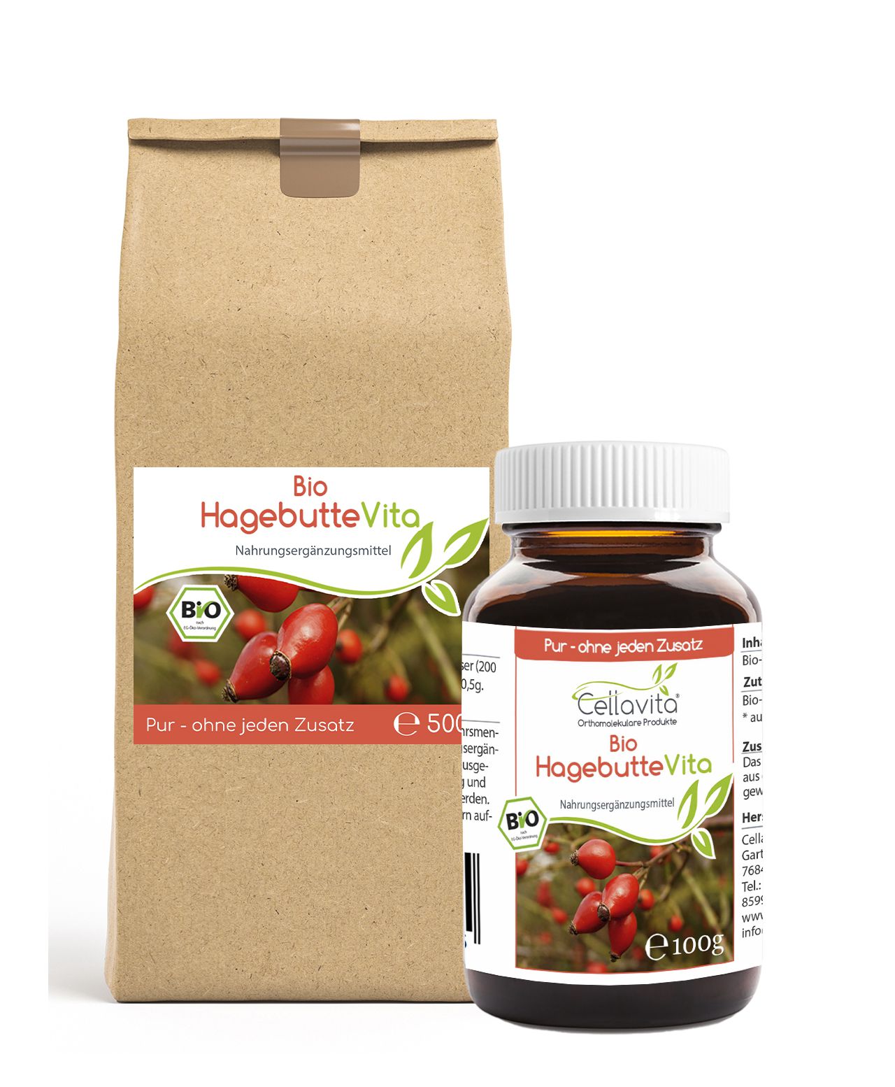 Bio Hagebutte Vita Pulver Bio Hagebutte Vita Pulver