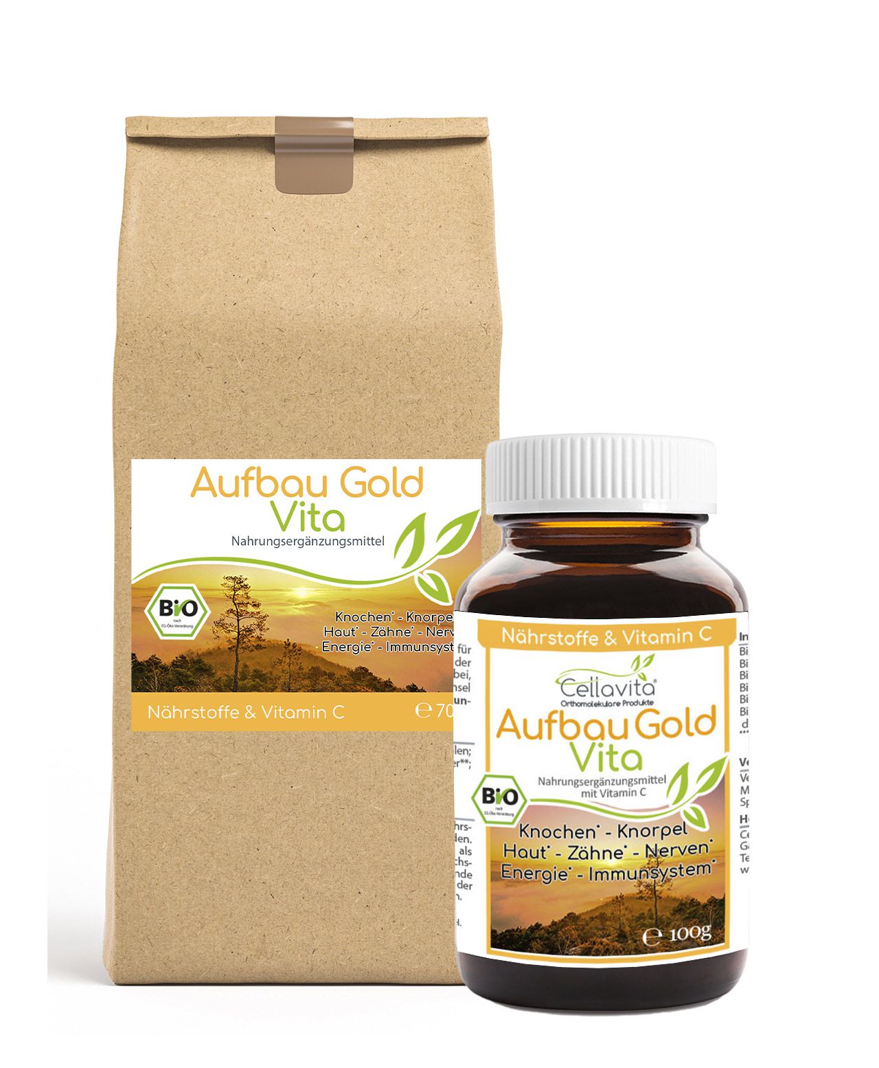 Aufbau-Gold Vita (Bio) Knochen Haut Zähne Aufbau-Gold Vita (Bio) Knochen Haut Zähne