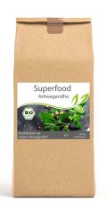 Superfood Ashwagandha bio 500 Kapseln Vorratsbeutel