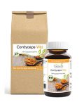 Bio Cordyceps Militaris Kapseln im Glas