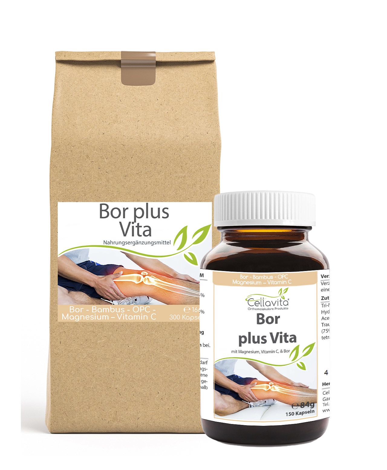 Bor 3mg plus Vita 150 Kapseln im Glas Bor 3mg plus Vita 150 Kapseln im Glas