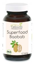 Superfood Baobab bio Pulver im Glas