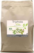 Superfood Triphala bio 500 Kapseln Vorratsbeutel