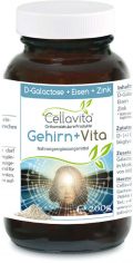 Gehirn+ Vita 200g im Glas (mit D-Galactose, Eisen & Zink)