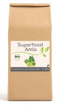 Superfood Amla bio Pulver 500g im Vorratsbeutel