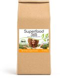 Superfood 365 Bio “Neue Rezeptur” – mit 21 Bio-Superfoods 125 Tagesvorrat 500g Pulver Vorratsbeutel