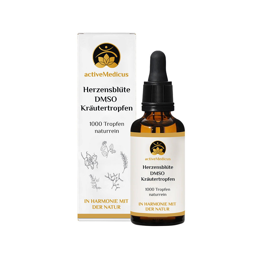 Herz-Vital DMSO Tinktur | Herzensblüte DMSO Kräutertropfen