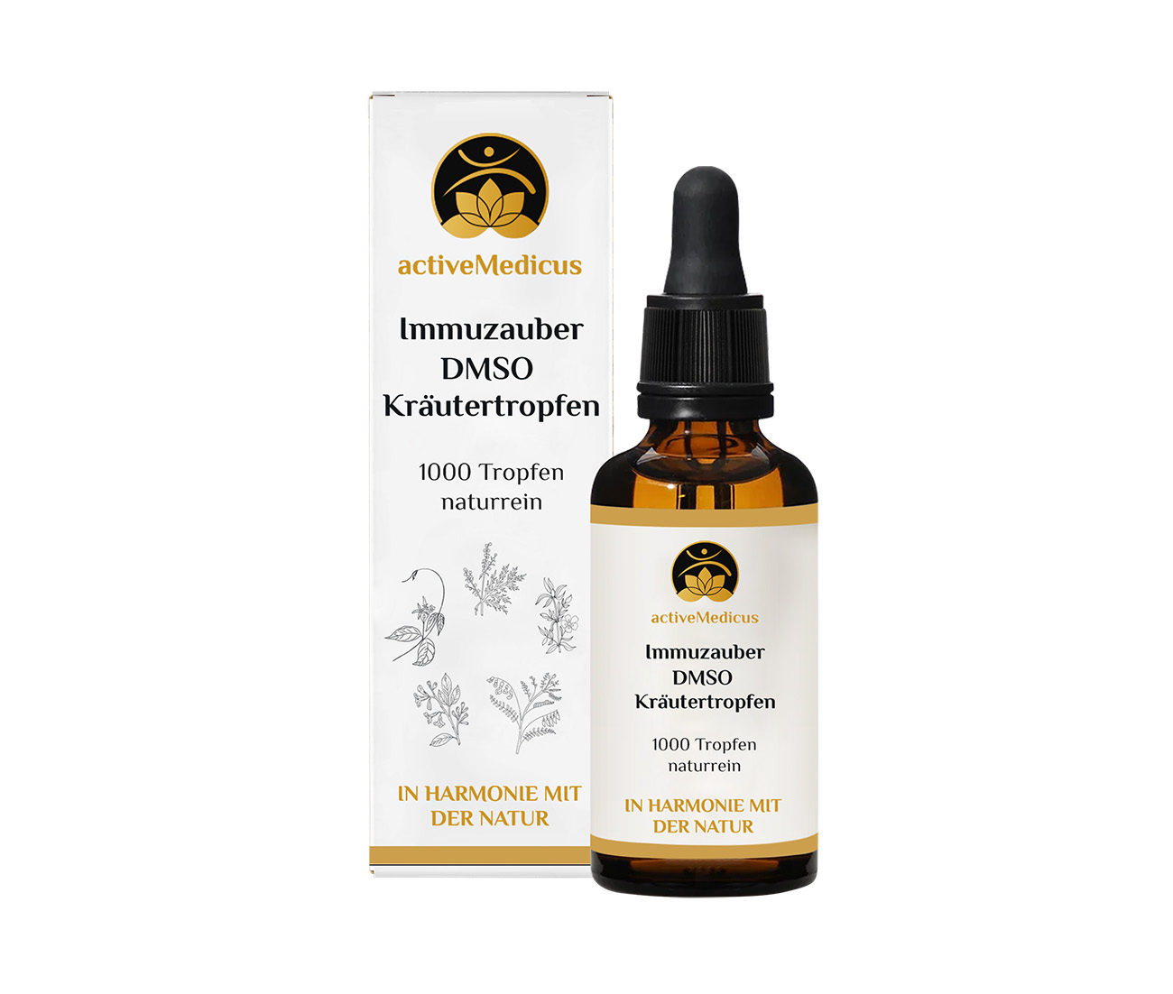 Immun-Vital DMSO Tinktur | ImmuZauber DMSO Kräutertropfen